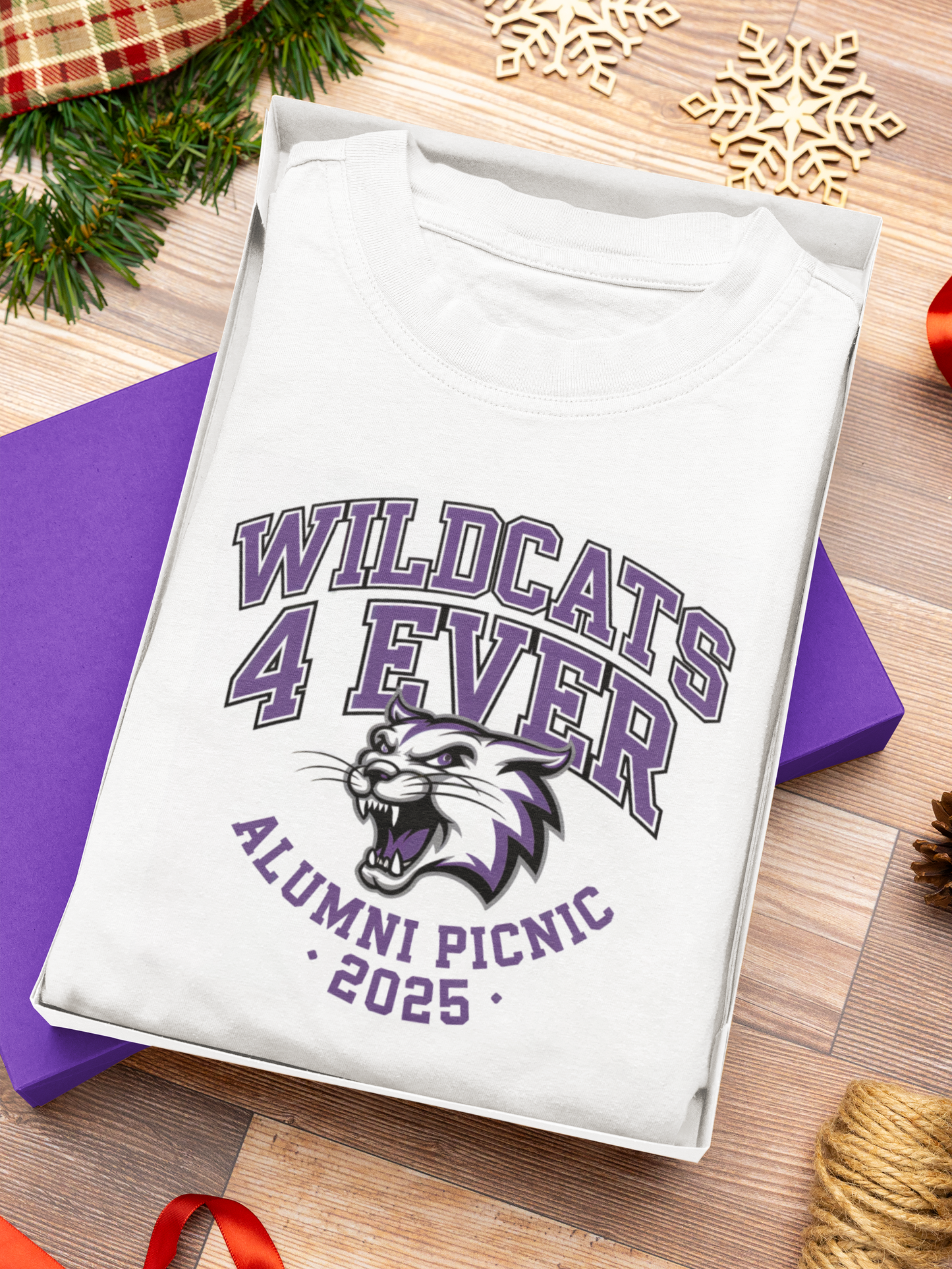 Wildcat 4Life Tee – Official 2025 Thornton Township High School Alumni Picnic Shirt