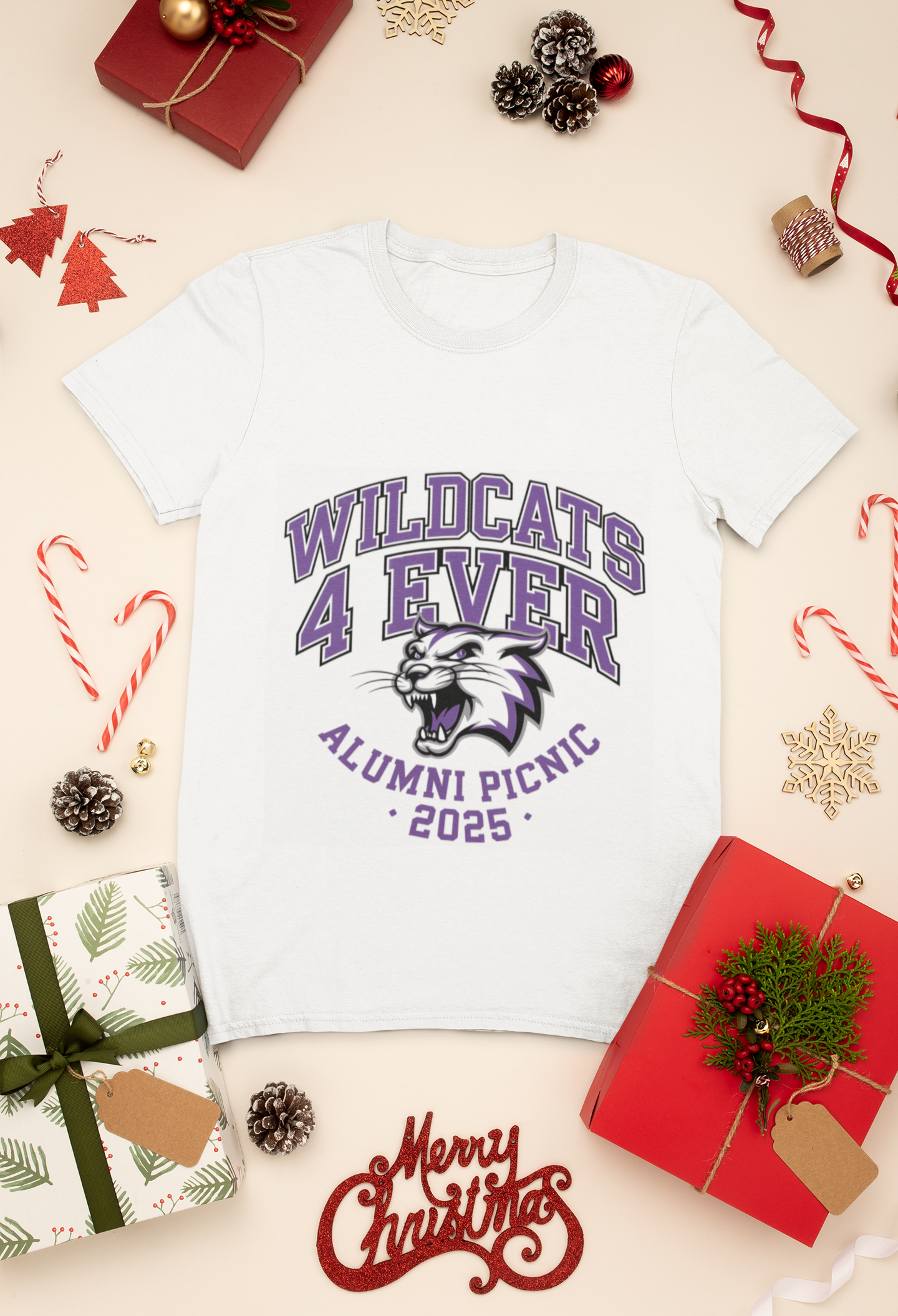 Wildcat 4Life Tee – Official 2025 Thornton Township High School Alumni Picnic Shirt